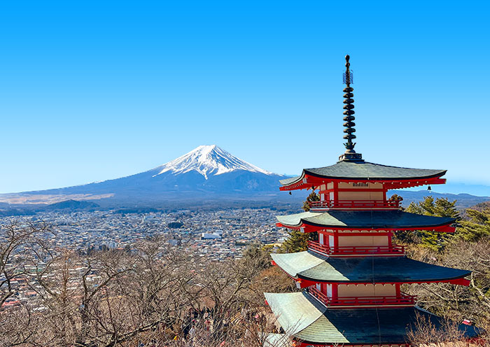 Sakura Planning Route: Tokyo, Fuji & Kyoto